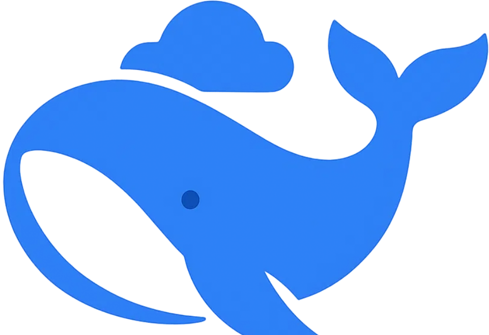鲸云数智蓝色鲸标志